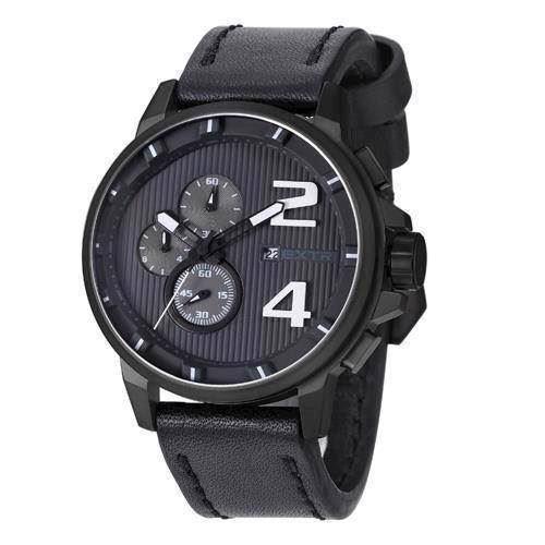 Image of mat IP sort rustfri stål Extreme Miyota OS1A quartz med chronograph Herre ur fra EXTRI